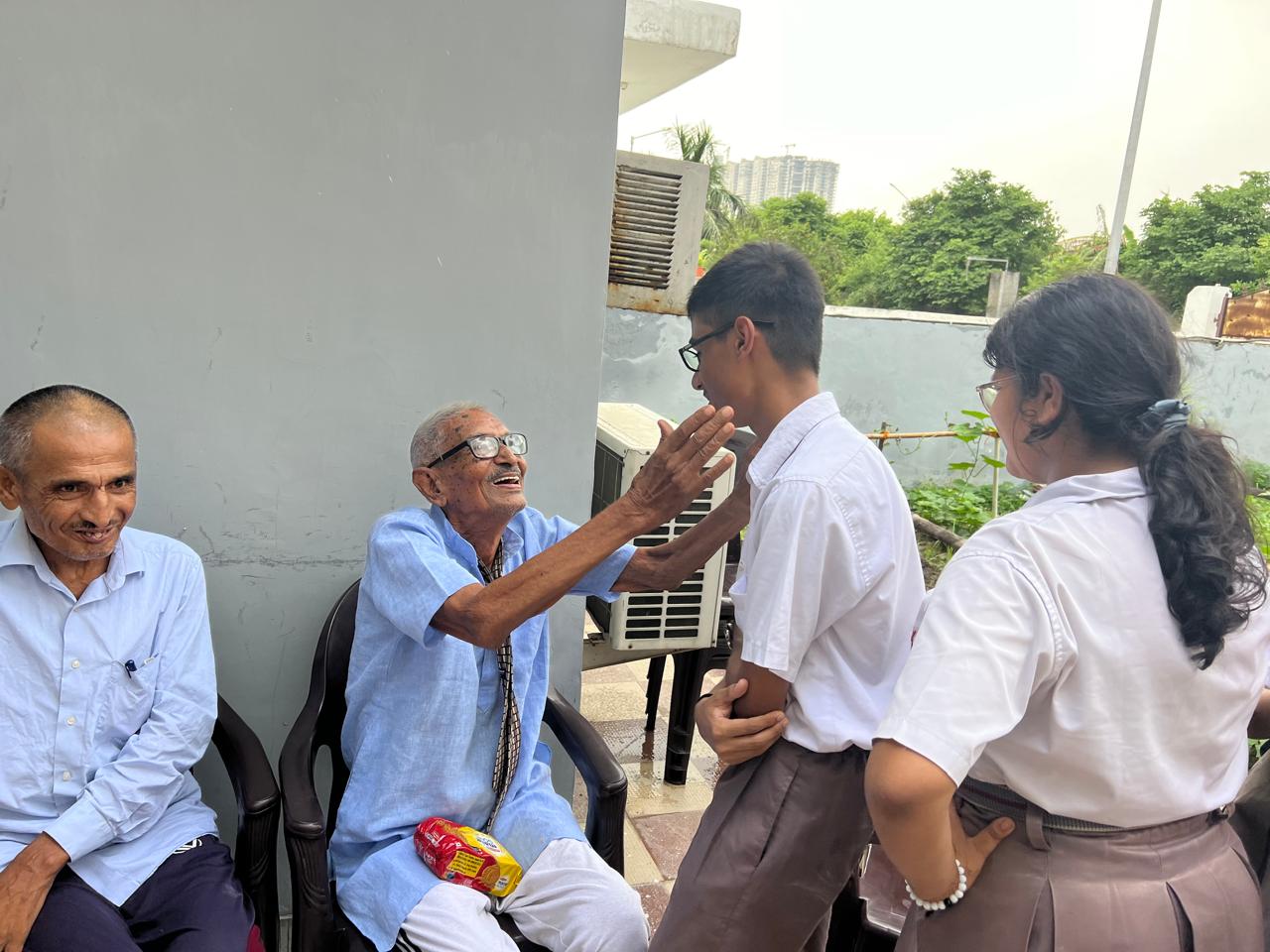 Interact Club Brightens Lives of Senior Citizens at a Care Trust